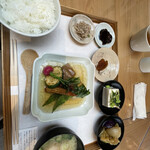 竈 - 1800円　先に食券を買う