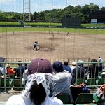 らーめん 豚鬼 - 外のスライダーと気迫がよい投手でした