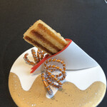 ガストロノミー ジョエル・ロブション - ホットサンド　パリパリサクサク　カニが入ってます。美味い