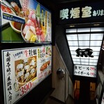 豊洲市場 さかな酒場 魚星 - 外観　お店は階段降りた地下1F