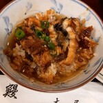 鰻 木屋 - ３杯目はお出汁を使います