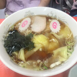 中華料理 五十番 新小岩 - ワンタン麺¥550-
