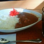 カフェ＆レストラン　ロータスガーデン - カレーライス。日陰( -_-)