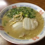 厚東川食堂 - ラーメン500円（今回はBセット750円にしました）（第一回投稿分⑤）