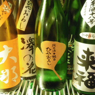 酒飲みも大満足！？地酒・日本酒をはじめ、人気の梅酒も豊富に取り揃えております♪