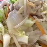 一楽ラーメン - 太麺皿うどんのアップ！