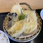 魚のとりやまさん - 天ぷら盛合せ【2022.7】