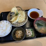 魚のとりやまさん - とりやま最強天ぷら定食【2022.7】