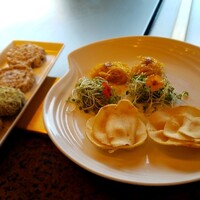 鉄板焼 赤坂 - 前菜準備