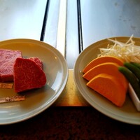 鉄板焼 赤坂 - フィレ　サーロイン