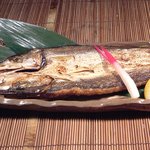 自家製 ”一夜干し” 潮風薫る、逸品です。