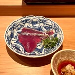 鮨 あらい - 鰹 山わさび スプラウト