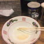 麺屋 奏 - スープも完食♪