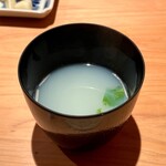 鮨 あらい - しじみ汁