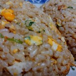米のおぜき - 玄米チャーハン２人前のアップ