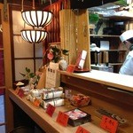 いづ重 - 調理場と持ち帰りの品々