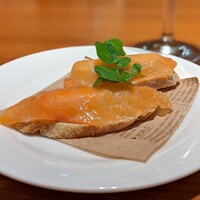 ルバーブ 大名古屋ビルヂング店 - サーモンとクリームチーズのカナッペ（おつまみセット）