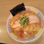 人力俥 - 背脂煮干そば（大盛）