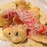 エミリア - 真鱈のブランダードを包み込んだパスタ