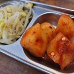 韓国料理 チキン＆サムギョプサル COCOYA - お通し