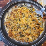 韓国料理 チキン＆サムギョプサル COCOYA - サムギョプサル（1280円）×2→締めの焼き飯（400円）