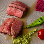 RITO - A5宮崎牛イチボ　～有田川山椒のソース～