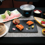 Rice Musume Buta course (contents change depending on the season)