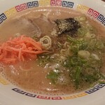 丸星ラーメン 弐 - 2022.07・紅生姜はドバっと