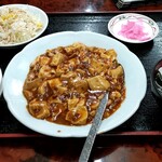 福興園餃子 - 定食（ﾏｰﾎﾞｰ豆腐）