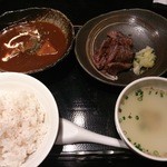 Keisuke - 牛タン炭焼きと牛タンシチューセット　1,580円