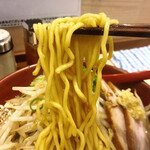 拉麺大公 - 焼き味噌、麺リフトアップ