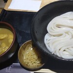 うどん料理 千 - 特製カレーつけ麺(税込890円)