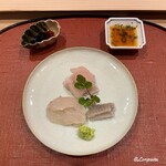 御料理 寺沢 - 割醤油とちり酢を使い分け