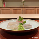 御料理 寺沢 - 眞子鰈と眞子鰈の縁側と油目の造り