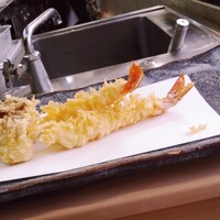 てんぷら天松 日本橋店 - ランチで海老天が2本って嬉しいな♪ てんぷら天松 日本橋店 - ランチで海老天が2本って嬉しいな♪