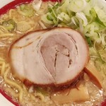 千石自慢らーめん - ラーメン　ネギトッピング