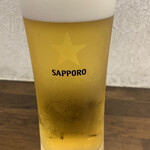 中華そば 陽気 - サッポロビール（グラス）