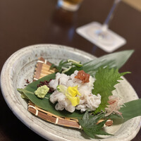 そば会席 立会川 吉田家 - 夏の風物詩、鱧。