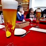 レストラン エヌ.ルトゥール - 生ビールの向こうに未来が見える。。。