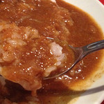 辛口料理 ハチ - ハチラーも普通のお客さんも離れて行くのが良く分かったカレーなのでした(涙；；；