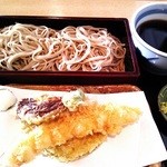 三稜 - 天せいろ１，５００円。