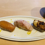 鮨 大門 - マス、ノドグロ、穴子