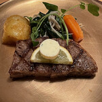 ステーキハウス キッチンリボン - 黒毛和牛のステーキ