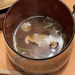 ステーキハウス キッチンリボン - 味噌汁