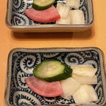 ステーキハウス キッチンリボン - お漬物