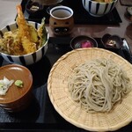 Soba Chou - ミニ天丼セット¥1500(税込)