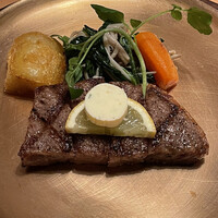ステーキハウス キッチンリボン - 黒毛和牛のステーキ