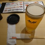 大起水産回転寿司 - 生ビール