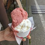Gelateria Frutti - 雙重（牛奶＆梅子）
