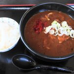 うどん万福 - カレーうどんライス付